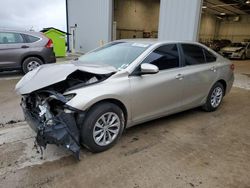 Carros salvage a la venta en subasta: 2017 Toyota Camry LE