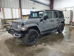 Jeep Wrangler salvage cars for sale: 2021 Jeep Wrangler Unlimited Sahara 4XE