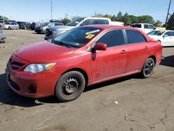 2011 Toyota Corolla Base en venta en Denver, CO