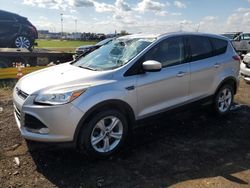 Salvage cars for sale at Woodhaven, MI auction: 2014 Ford Escape SE