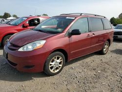 Toyota salvage cars for sale: 2006 Toyota Sienna LE