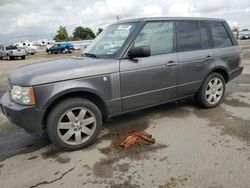 Land Rover Range Rover hse salvage cars for sale: 2006 Land Rover Range Rover HSE