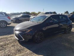 Salvage cars for sale at Sacramento, CA auction: 2019 Toyota Corolla SE