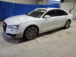 Salvage cars for sale at Hurricane, WV auction: 2015 Audi A8 L TDI Quattro