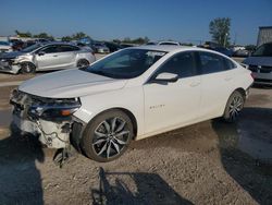 Salvage cars for sale at Kansas City, KS auction: 2018 Chevrolet Malibu LT