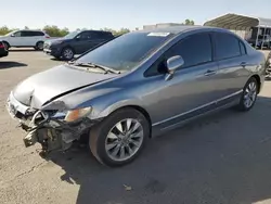 Salvage cars for sale at Fresno, CA auction: 2009 Honda Civic EX