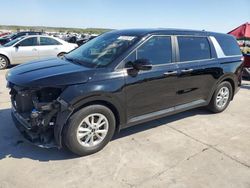 Salvage cars for sale at Grand Prairie, TX auction: 2022 KIA Carnival LX