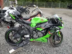 Salvage motorcycles for sale at Baltimore, MD auction: 2023 Kawasaki ZX636 K