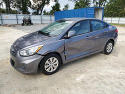 Salvage cars for sale at Ocala, FL auction: 2016 Hyundai Accent SE