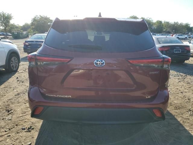 2021 Toyota Highlander Hybrid LE