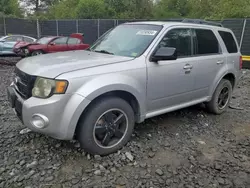 Salvage cars for sale at Waldorf, MD auction: 2011 Ford Escape XLT