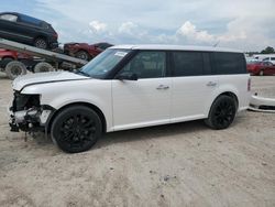 Salvage cars for sale at Houston, TX auction: 2018 Ford Flex SEL