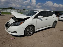 Nissan salvage cars for sale: 2021 Nissan Leaf S Plus