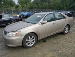 Salvage cars for sale at Waldorf, MD auction: 2003 Toyota Camry LE