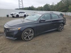 Honda salvage cars for sale: 2022 Honda Accord Sport