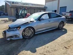 Salvage cars for sale at Hayward, CA auction: 2018 Audi A6 Premium Plus