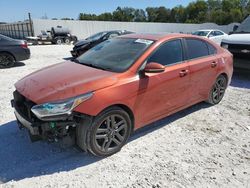 Salvage cars for sale at New Braunfels, TX auction: 2019 KIA Forte EX