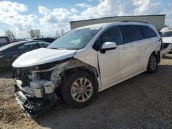 Toyota salvage cars for sale: 2022 Toyota Sienna LE