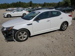 Salvage cars for sale at Candia, NH auction: 2014 KIA Optima LX