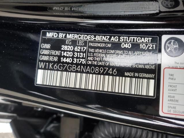 2022 Mercedes-Benz S 580 4matic