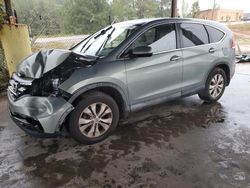 Salvage cars for sale at Gaston, SC auction: 2012 Honda CR-V EX