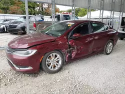 Salvage cars for sale at Rogersville, MO auction: 2015 Chrysler 200 Limited