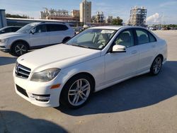 Salvage cars for sale at New Orleans, LA auction: 2014 Mercedes-Benz C 250