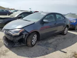 Toyota salvage cars for sale: 2016 Toyota Corolla L