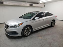 Salvage cars for sale at Anthony, TX auction: 2017 Hyundai Sonata Sport