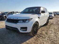 Salvage cars for sale at Houston, TX auction: 2014 Land Rover Range Rover Sport SC