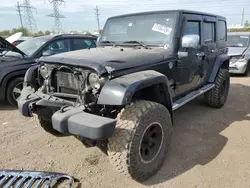 Jeep Wrangler Unlimited Sahara salvage cars for sale: 2012 Jeep Wrangler Unlimited Sahara