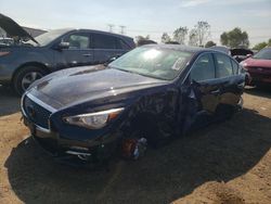 Salvage cars for sale at Elgin, IL auction: 2014 Infiniti Q50 Base