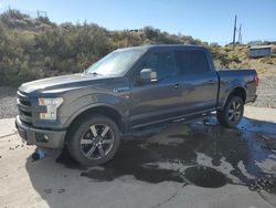 Ford salvage cars for sale: 2015 Ford F150 Supercrew