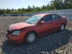 Vehiculos salvage en venta de Copart Windham, ME: 2012 Mitsubishi Galant ES