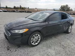 Salvage cars for sale at Mentone, CA auction: 2019 Ford Fusion SE