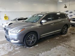 Salvage cars for sale at Concord, NC auction: 2017 Infiniti QX60