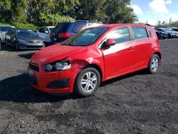 Chevrolet Vehiculos salvage en venta: 2014 Chevrolet Sonic LT