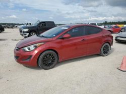 Salvage cars for sale at Houston, TX auction: 2016 Hyundai Elantra SE