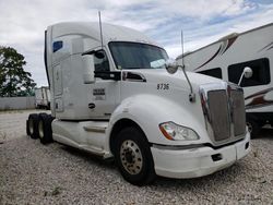 Salvage trucks for sale at Franklin, WI auction: 2015 Kenworth Construction T680