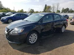 Salvage cars for sale at Bowmanville, ON auction: 2017 Nissan Sentra S