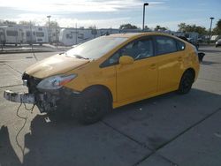 Salvage cars for sale at Sacramento, CA auction: 2011 Toyota Prius