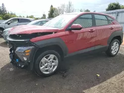 Salvage cars for sale at Bowmanville, ON auction: 2024 Hyundai Kona SE