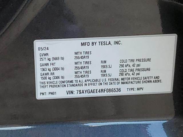 2024 Tesla Model Y