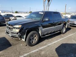 Salvage trucks for sale at Van Nuys, CA auction: 2003 Chevrolet Avalanche K1500