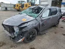 Salvage cars for sale at Mcfarland, WI auction: 2020 Chevrolet Traverse LT