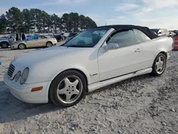 Salvage cars for sale at Loganville, GA auction: 2002 Mercedes-Benz CLK 320