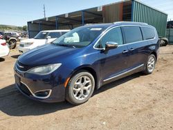 Chrysler Pacifica Limited salvage cars for sale: 2017 Chrysler Pacifica Limited