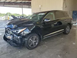 Salvage cars for sale at Homestead, FL auction: 2017 Infiniti QX60