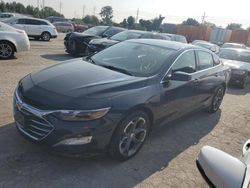 Salvage cars for sale at Bridgeton, MO auction: 2022 Chevrolet Malibu LT