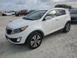 Salvage cars for sale at Taylor, TX auction: 2013 KIA Sportage EX